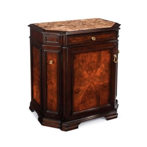 Mini refrigerator cabinet bar 1