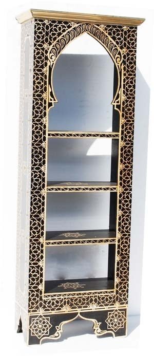 Painted moroccan furniture