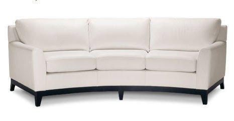 Small curved couch