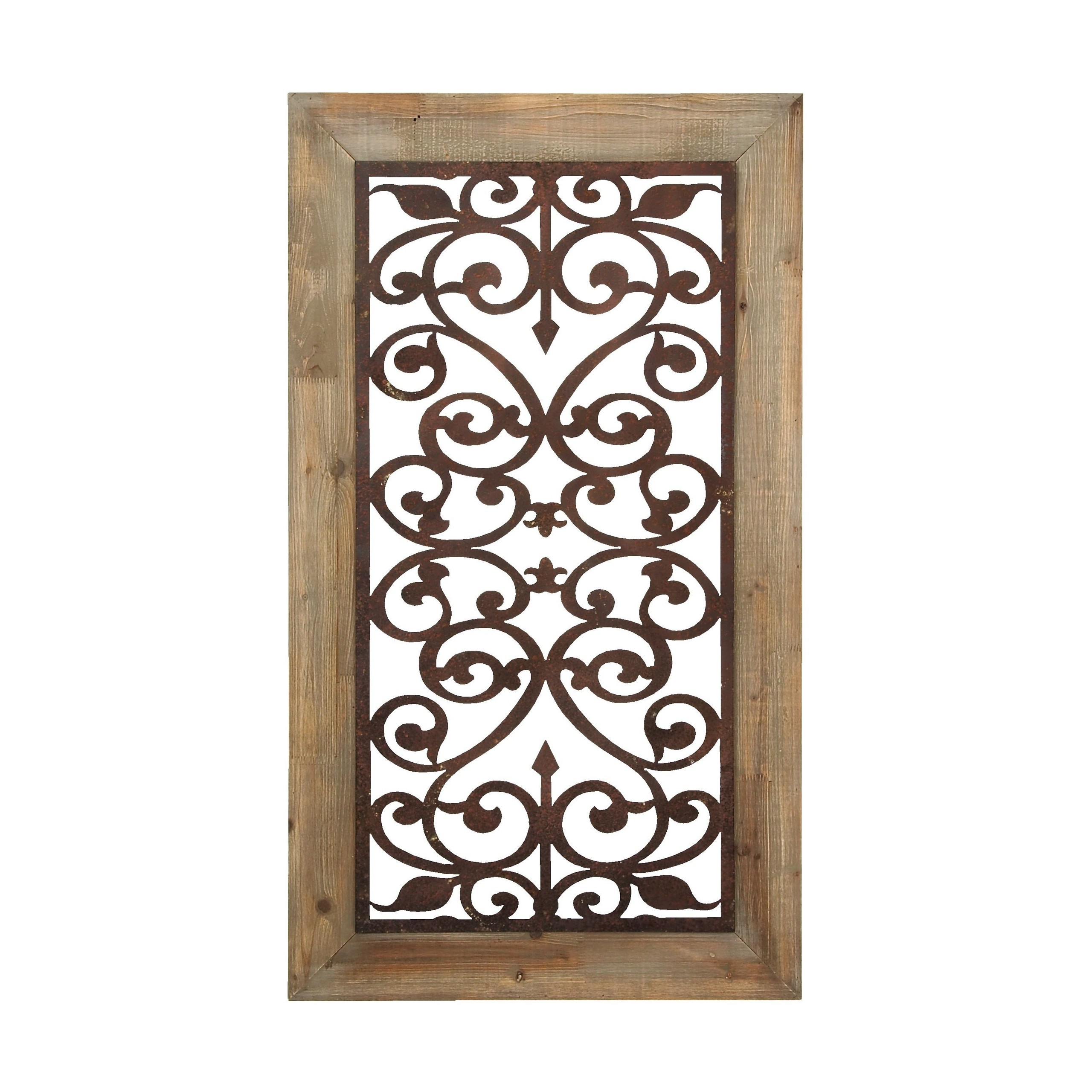 Tuscan metal wall art