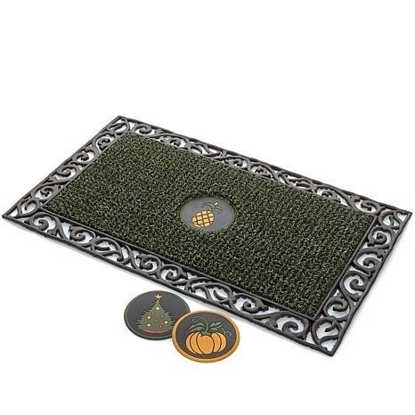 Wrought iron doormat 12