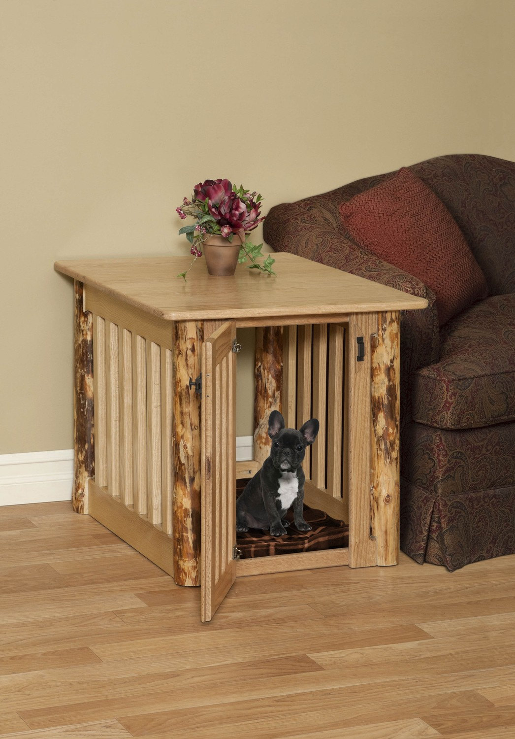 Bedside table dog bed