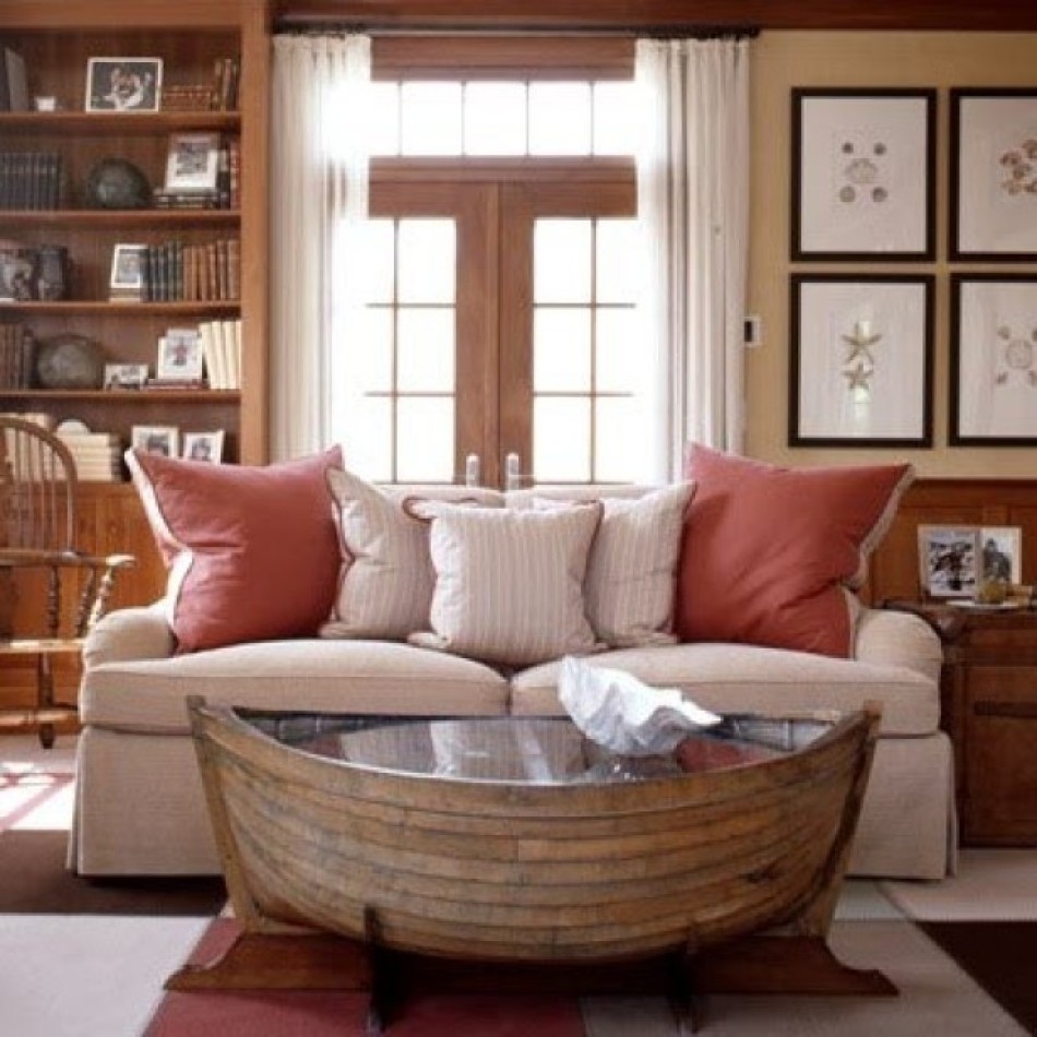 Boat coffee table this would look great in a house