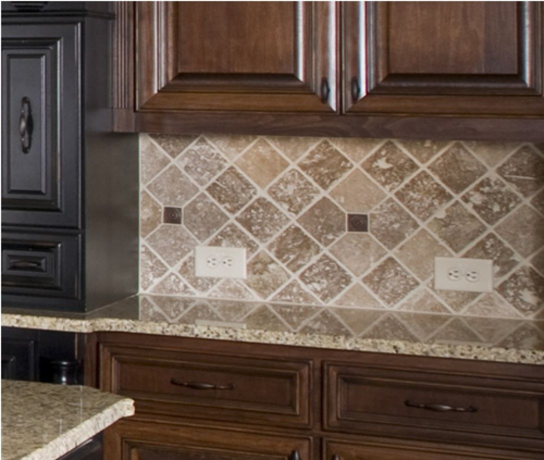 Bronze wall tiles