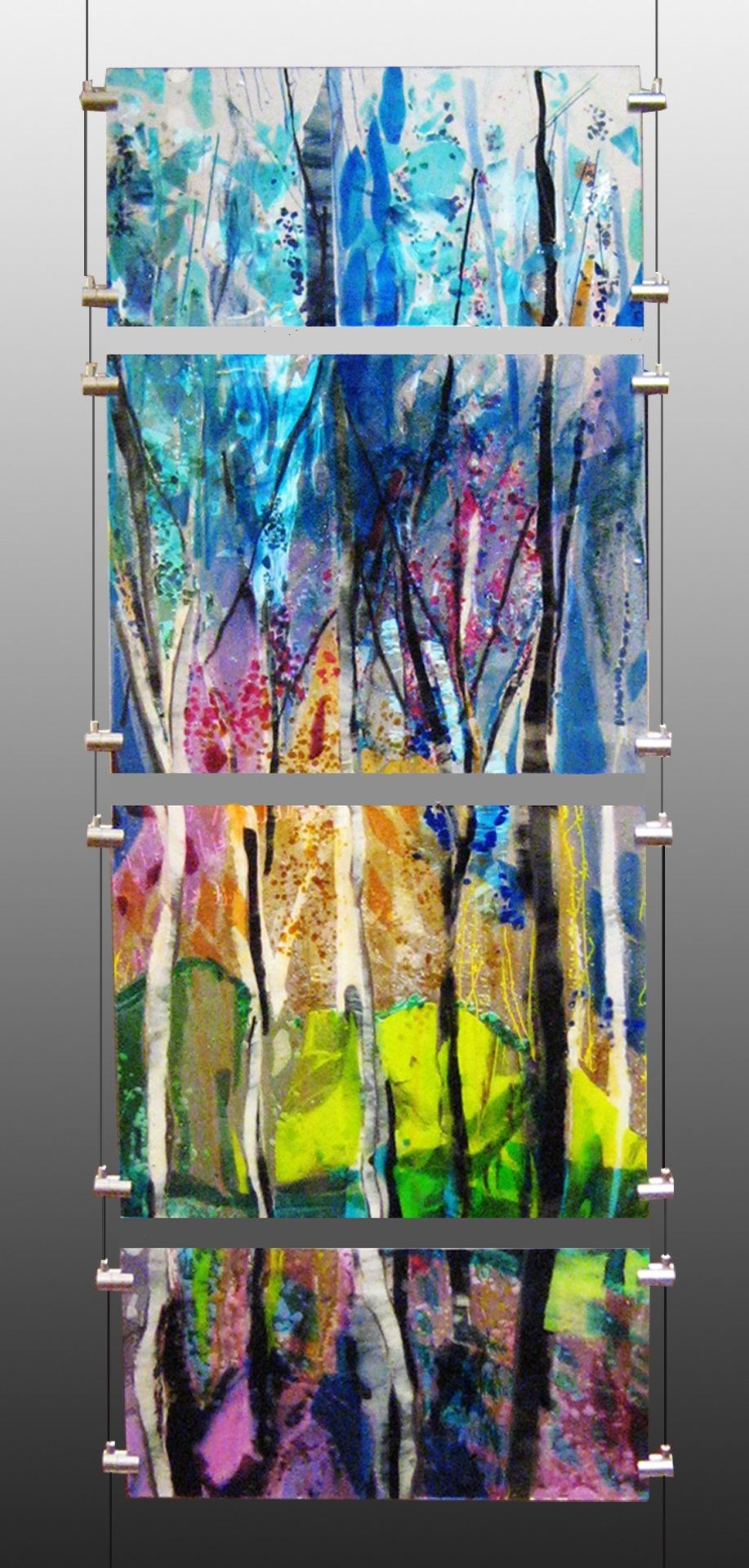 Hanging panels
