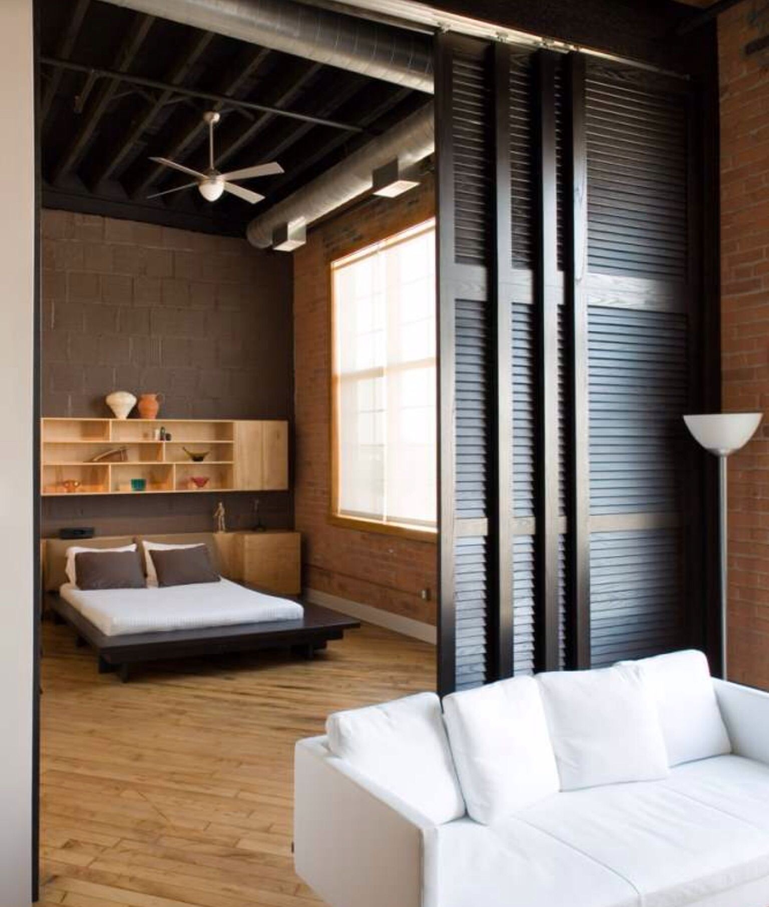 How to divide a studio apartment