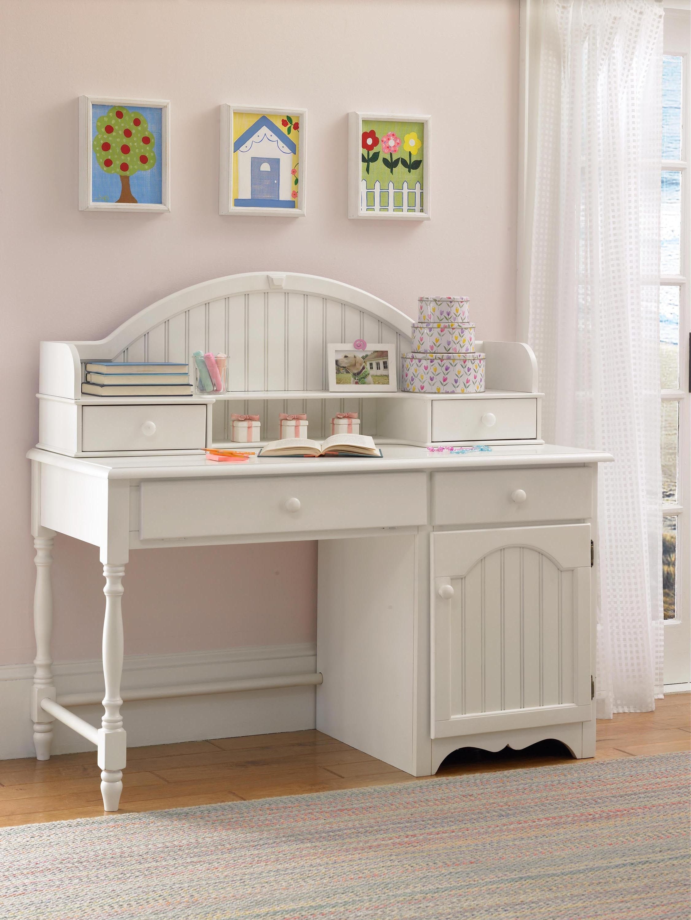 Kids white desks