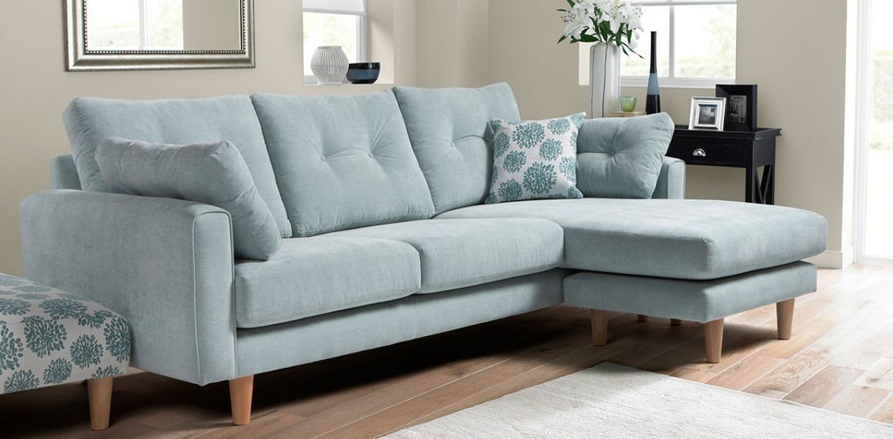 Light blue sofa