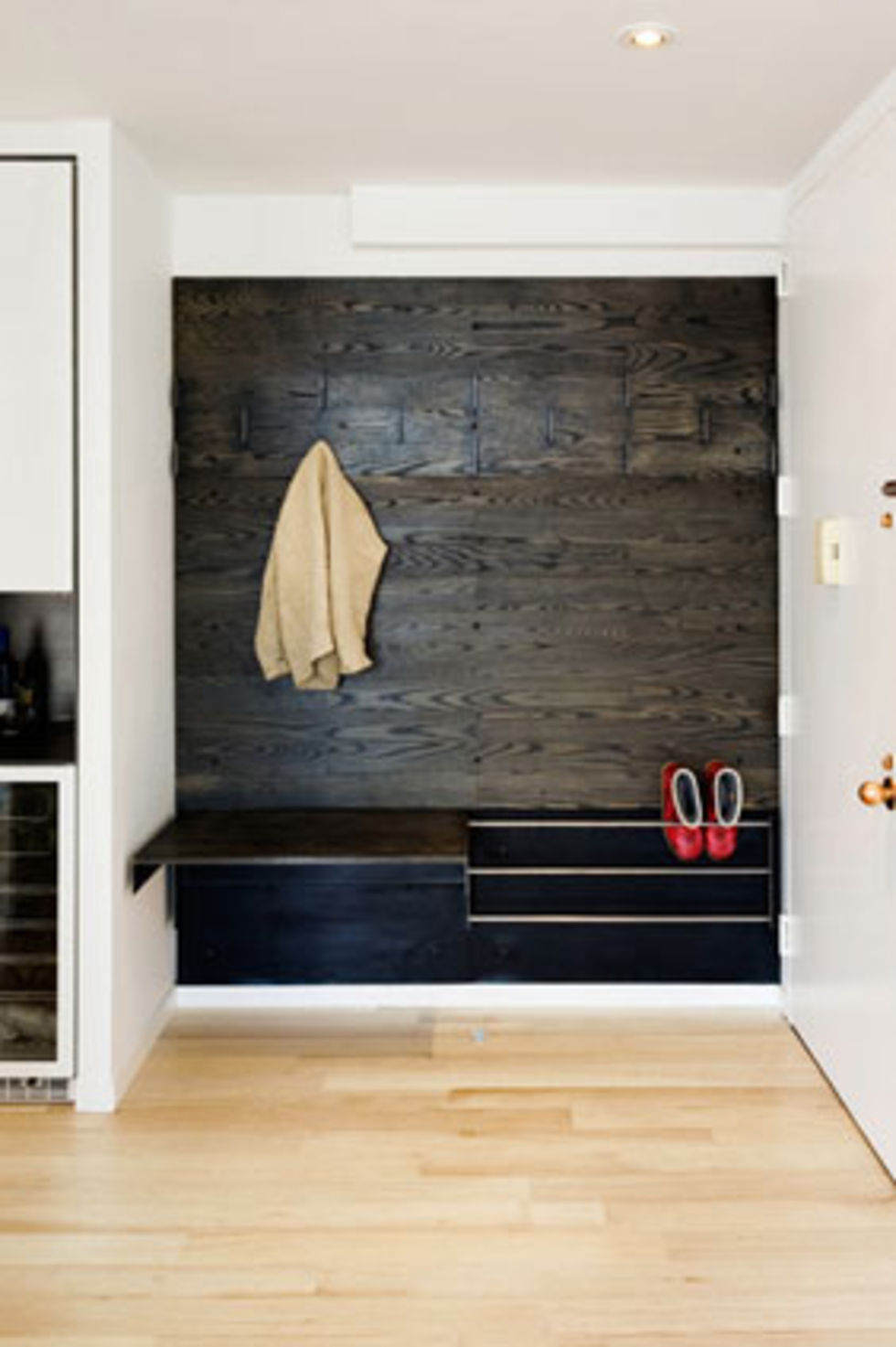 Modern hall tree