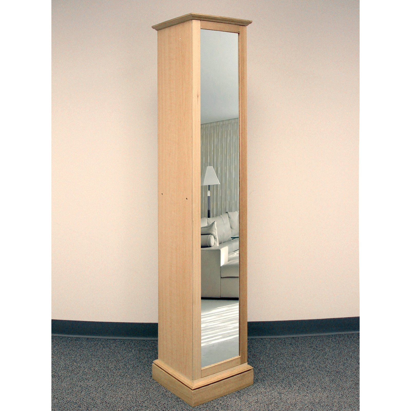 Proman Proman Rotating 5 Shelf with Mirror