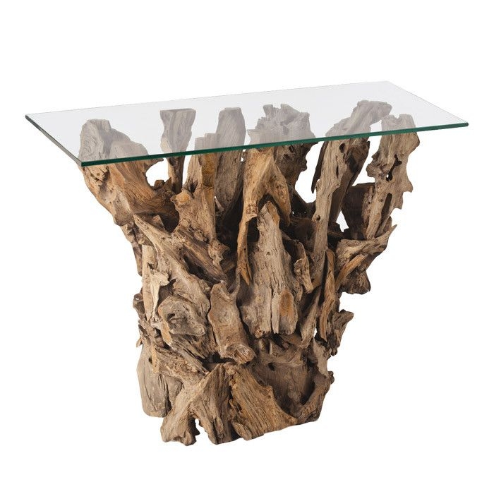 Sam allen arteriors home kingston driftwood console table