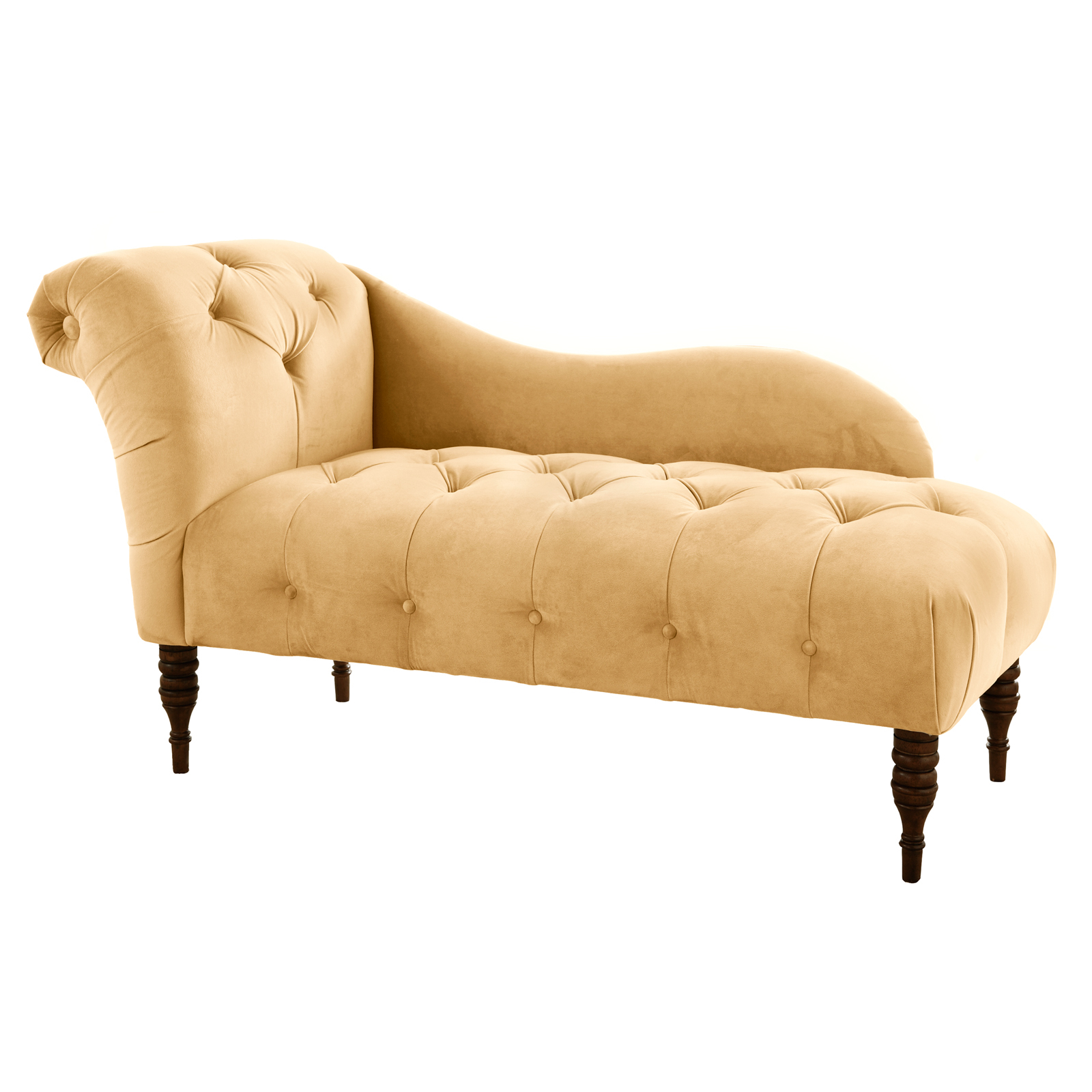 Small chaise lounge chair