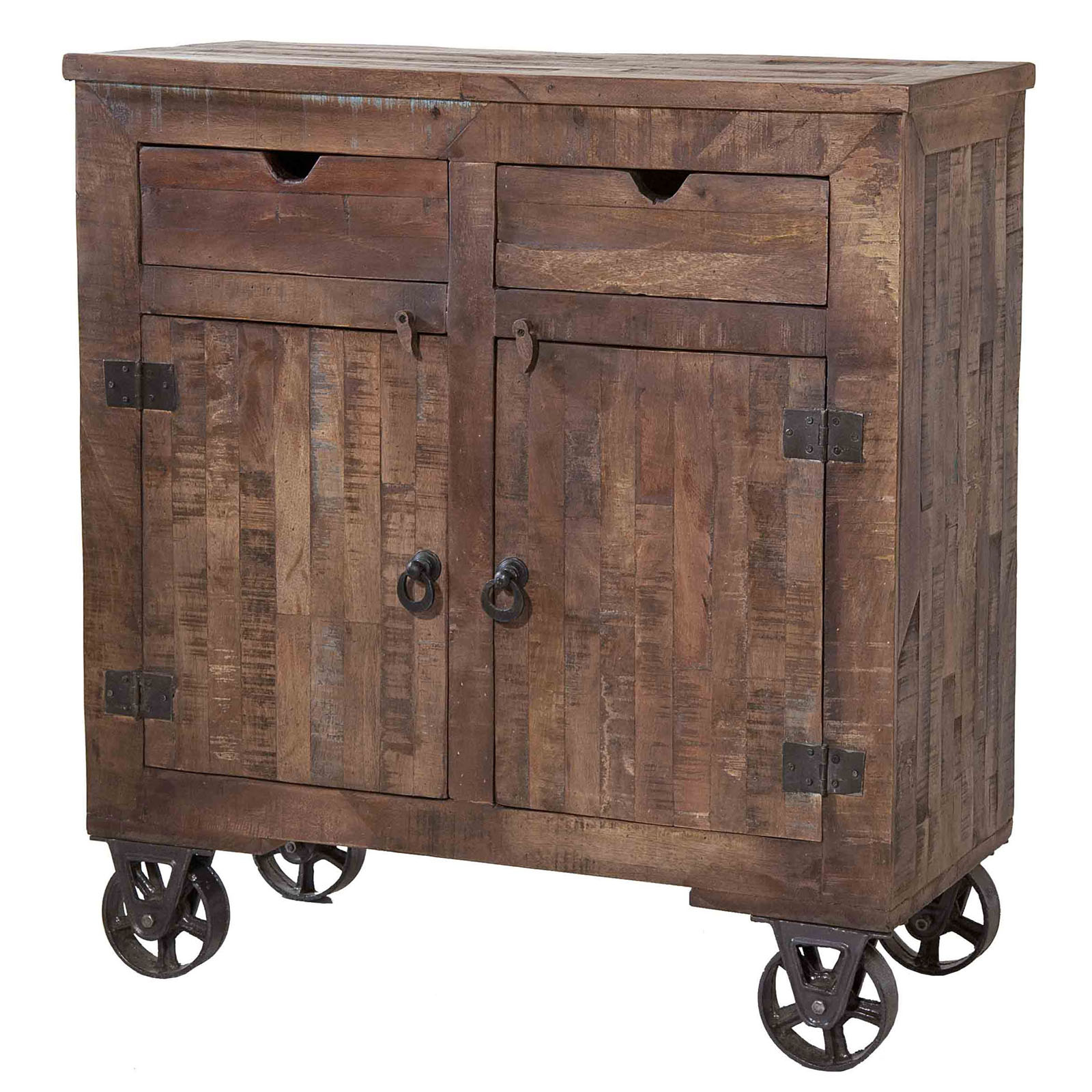 Solid wood kitchen island
