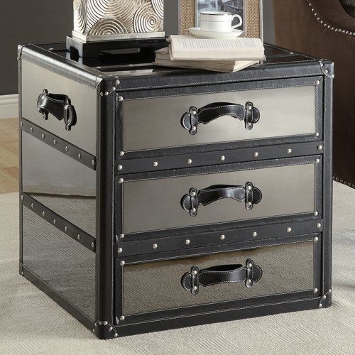 Storage trunk end table