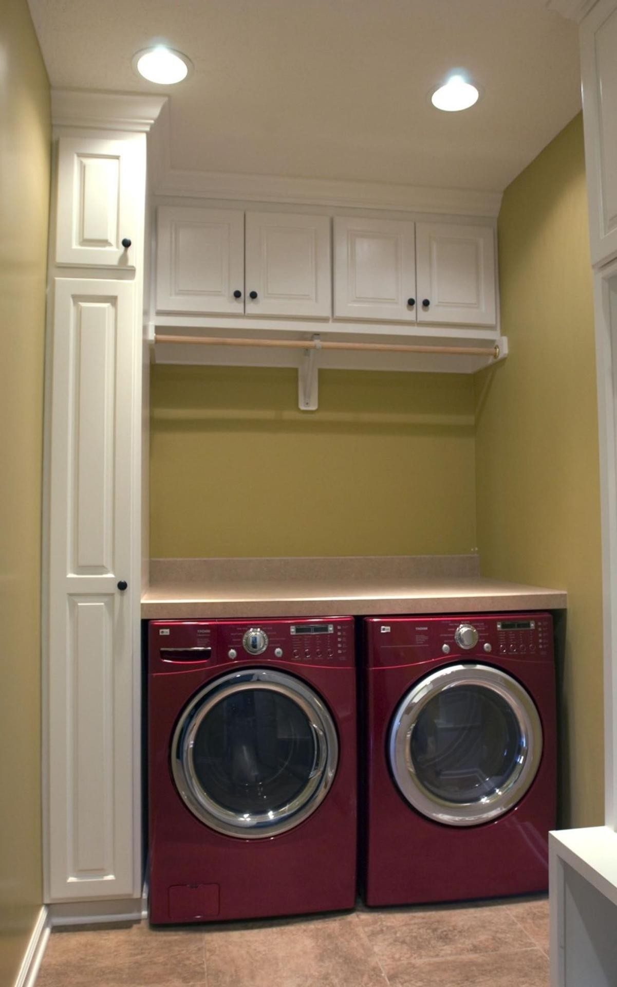 Tall kitchen storage cabinet