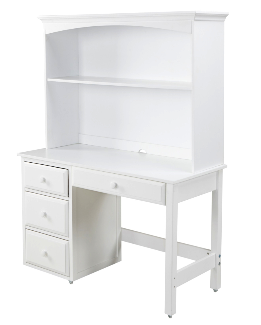 White desk for teenage girl