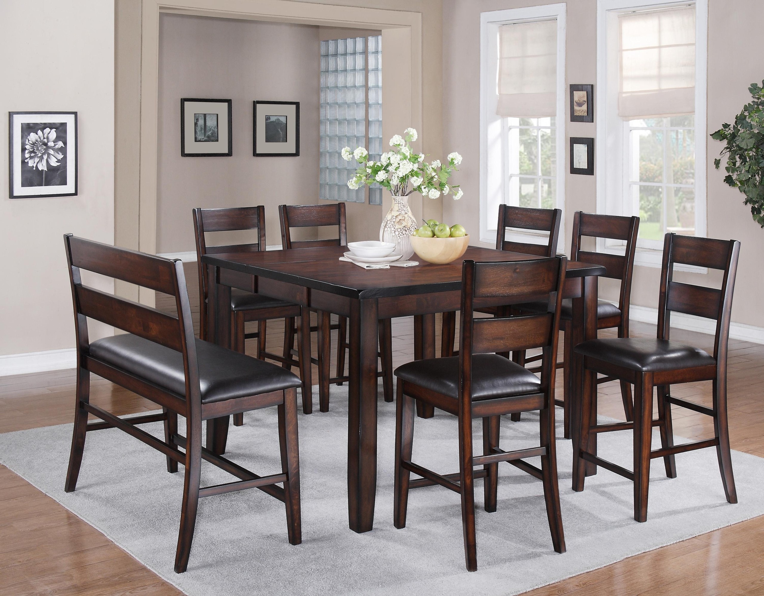 Bench seat and table