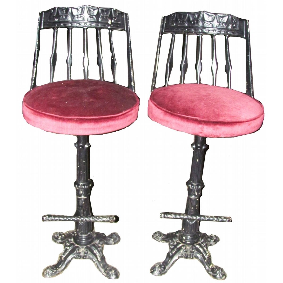Cast iron barstools 9