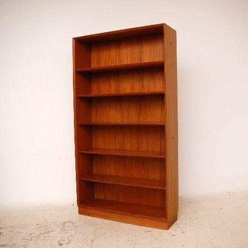 Danish retro teak bookcase by svend aage rasmussen vintage 1960s