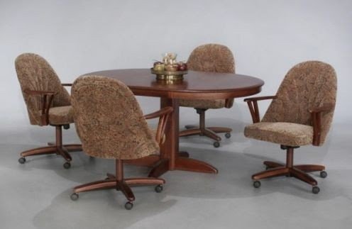 Dinette swivel chairs