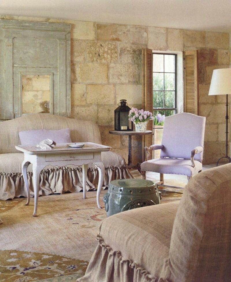 French country sofa table 4