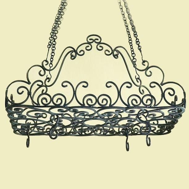 Kitchen ceiling pan holders