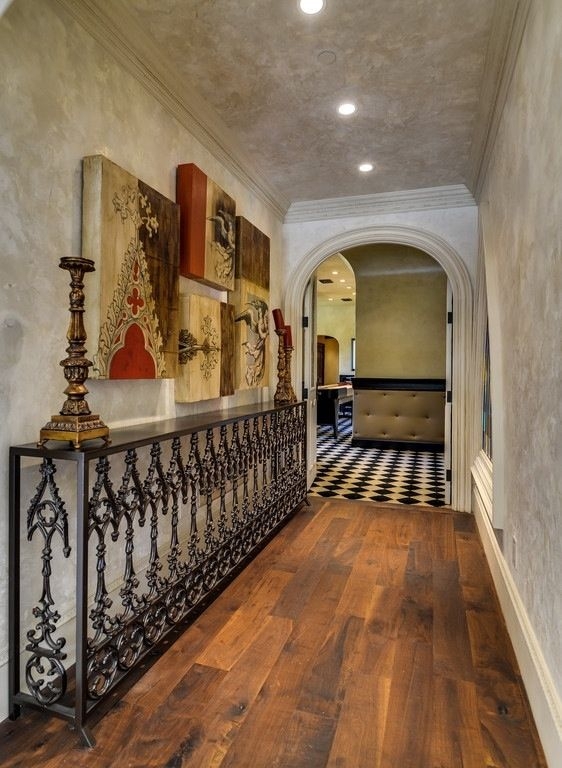 Metal entry tables