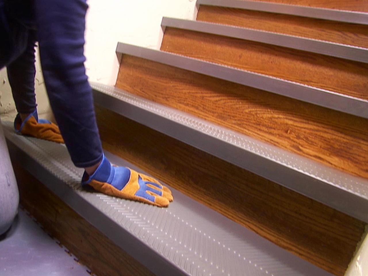 Non slip stair treads 1