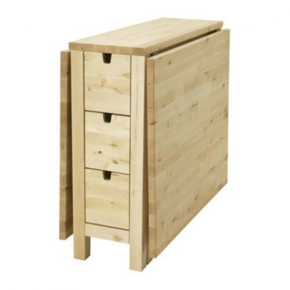 Norden gateleg table ikea you can store for example cutlery