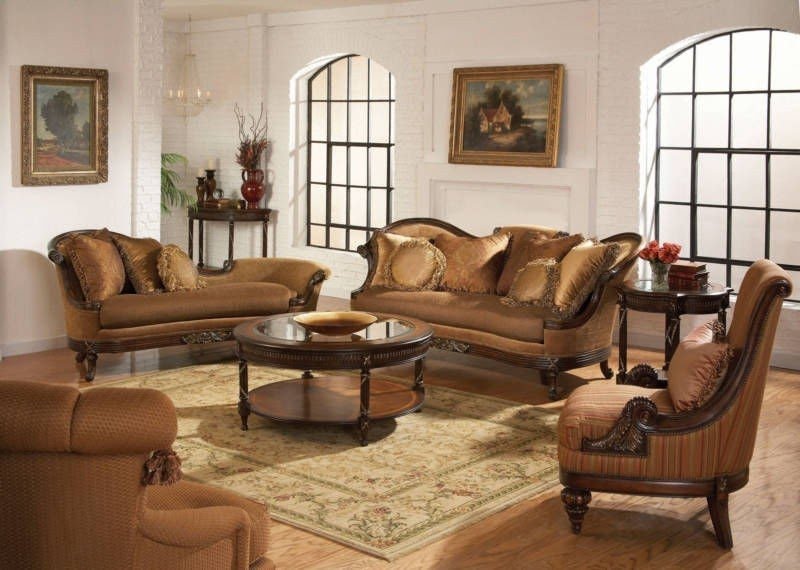 Old world living room