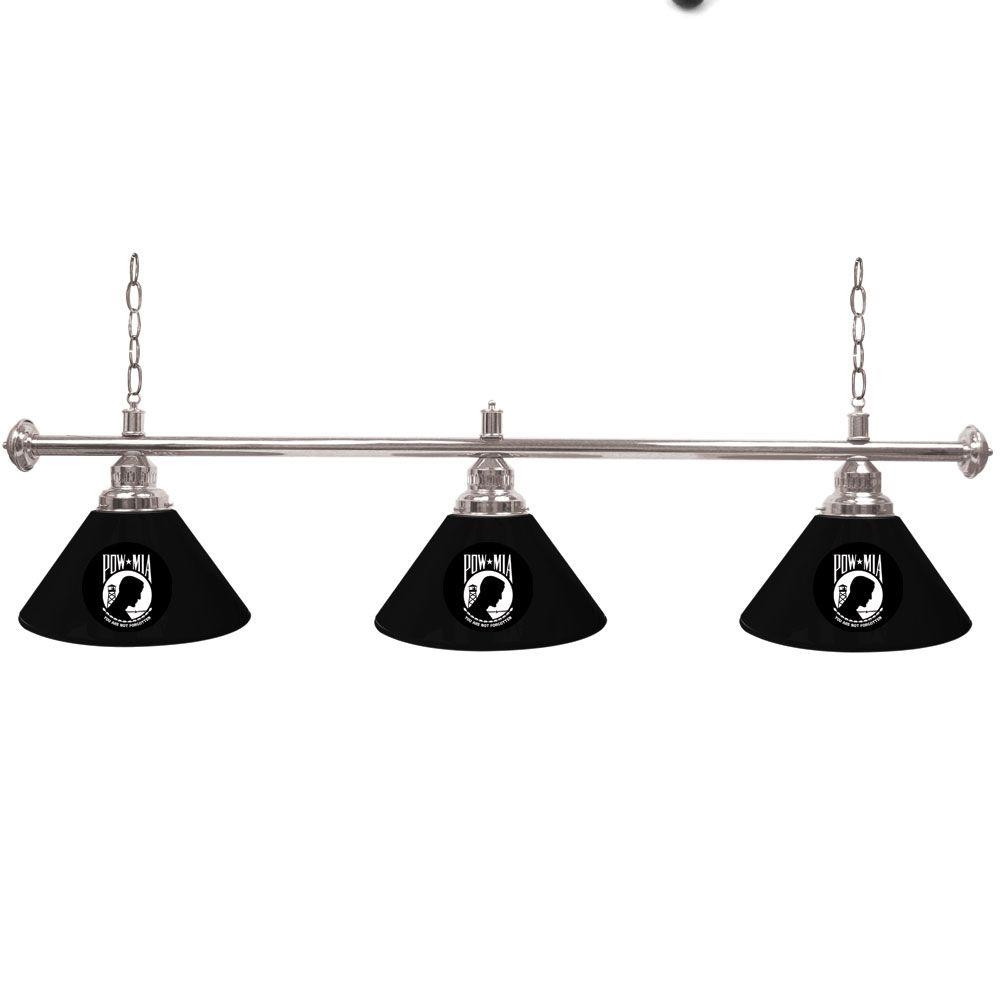 POW 60" Three Shade Billiard Pool Table Lamp