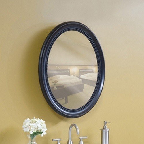 Recessed oval medicine cabinet 5