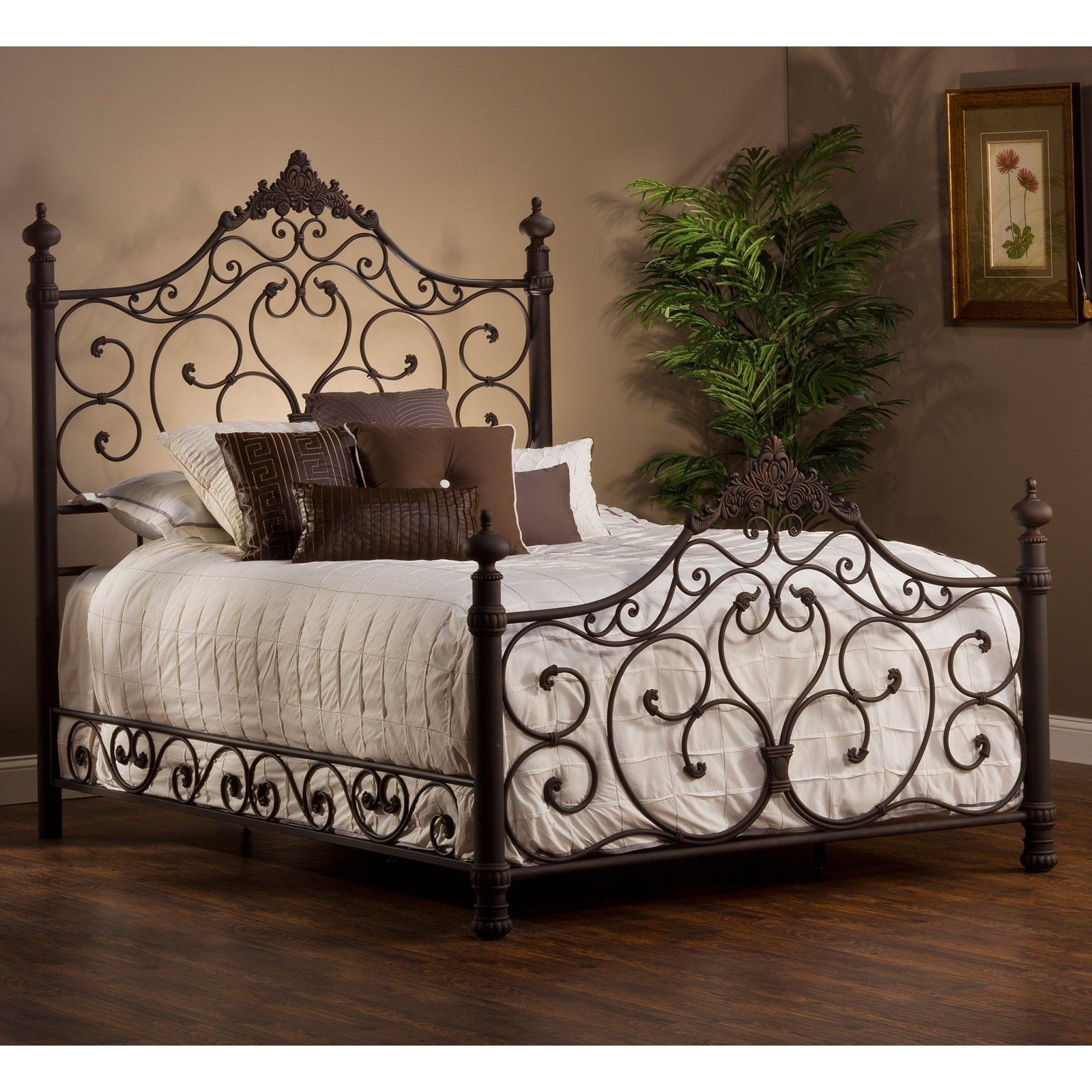 Baremore iron bed by hillsdale furniture