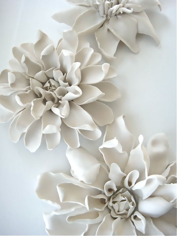 Ceramic flowers
