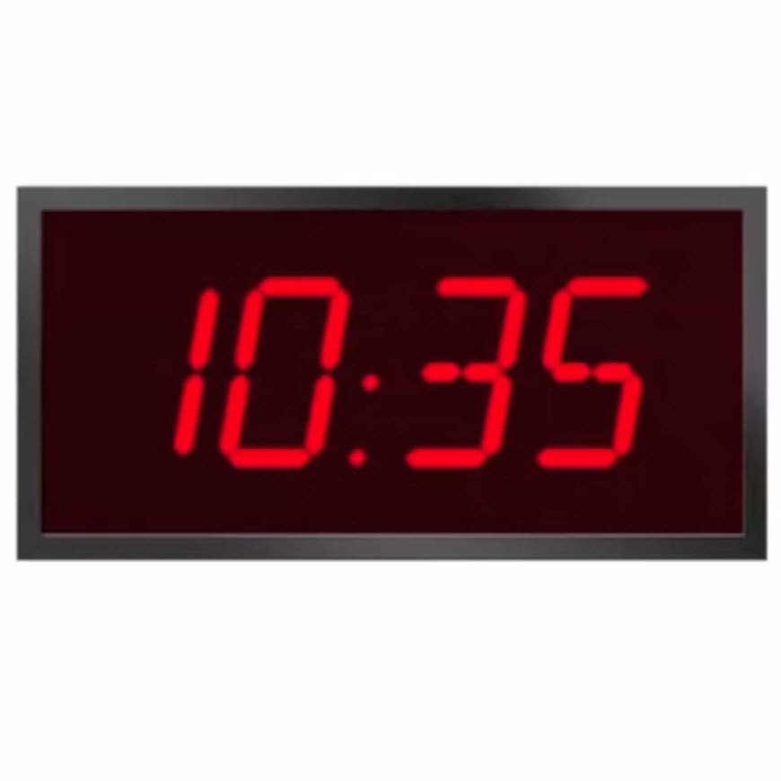 Digital wall clock