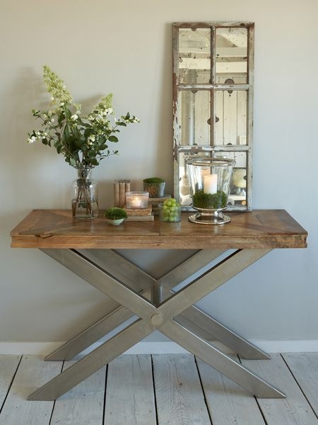 Diy x leg table