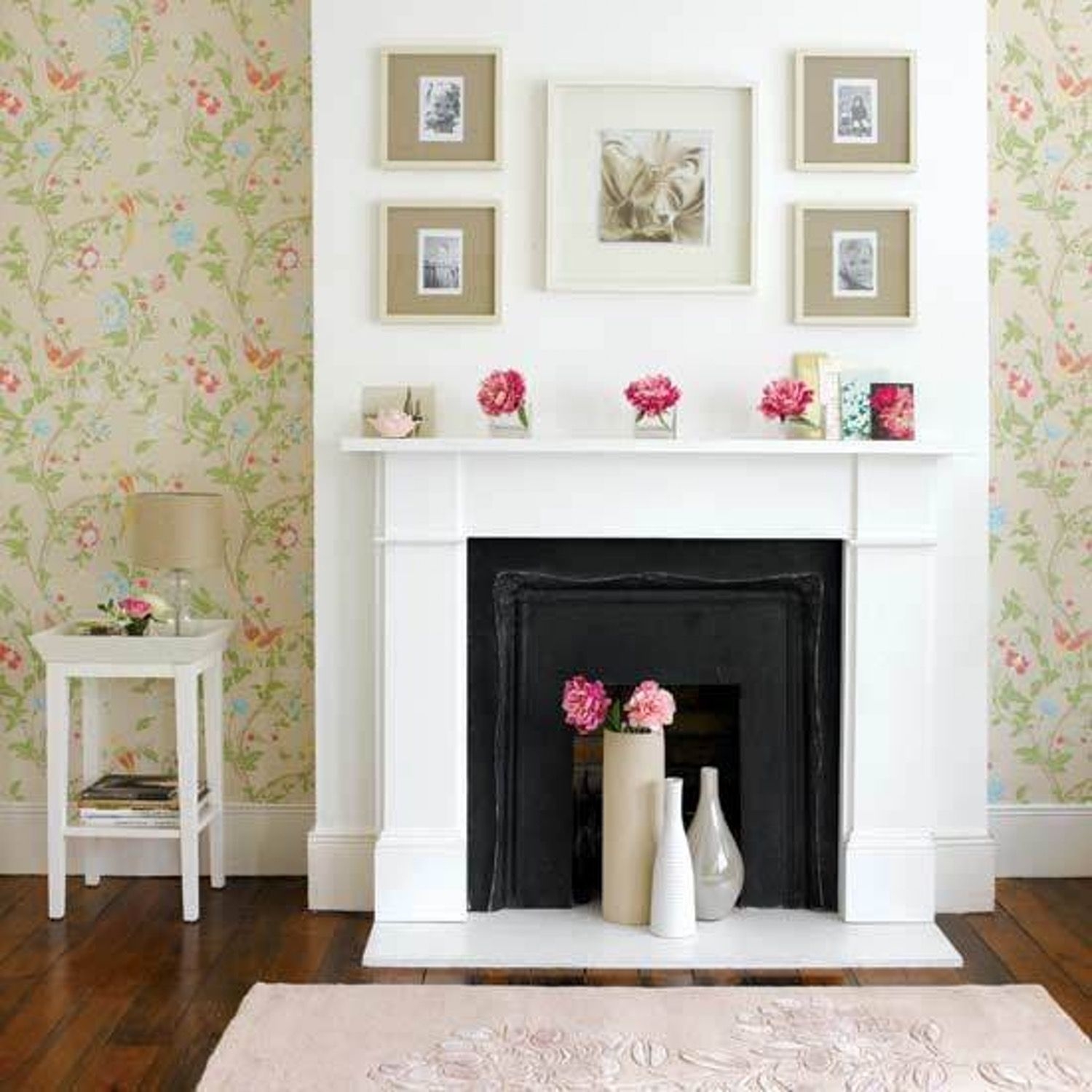 Fake fireplace