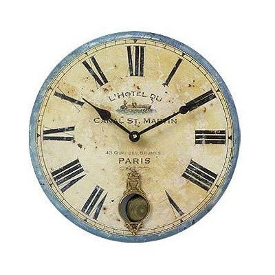 French hotel wall clock antique style wall clocks timeworks