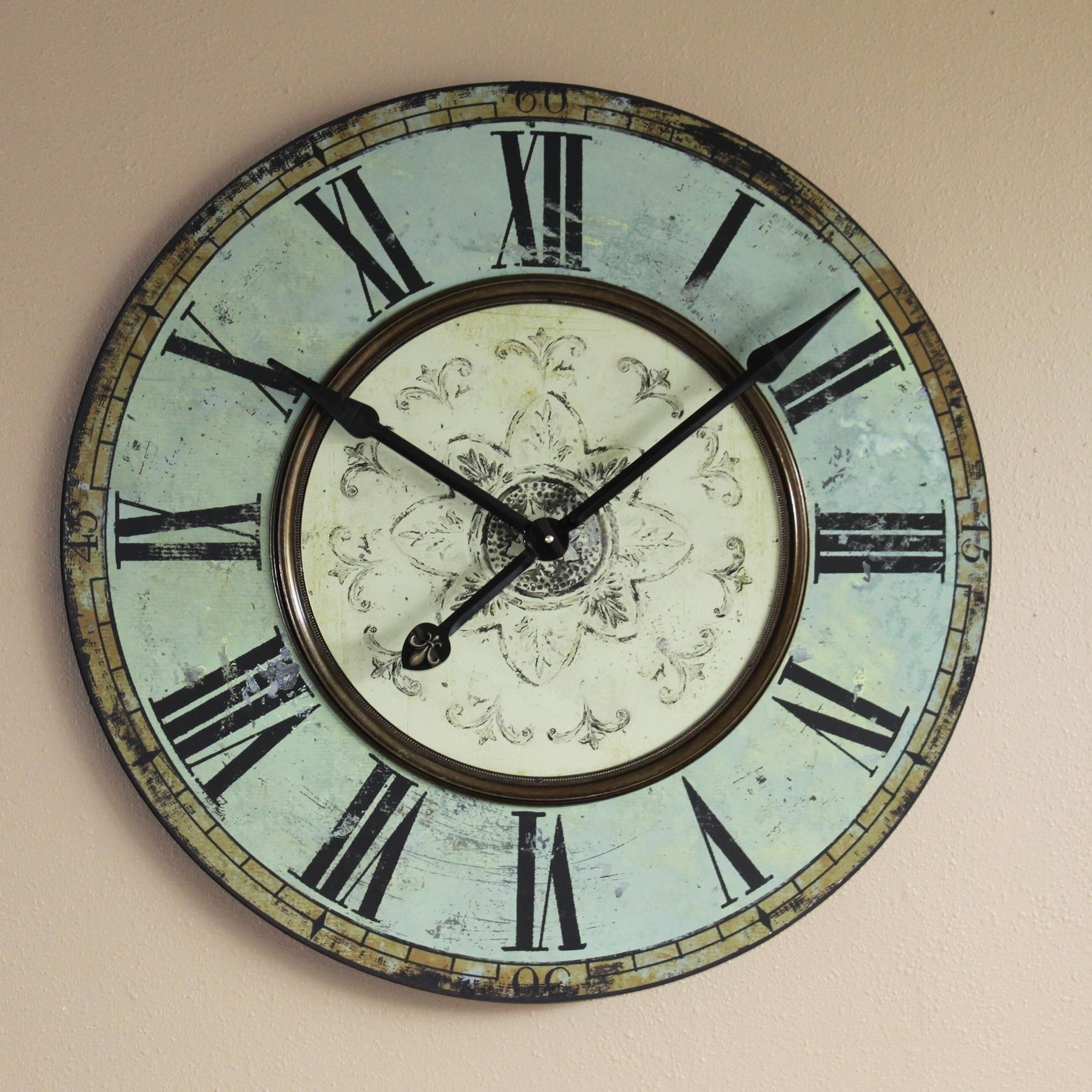 Green kitchen clocks