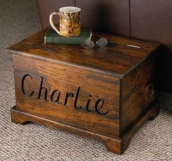 Handmade toy box