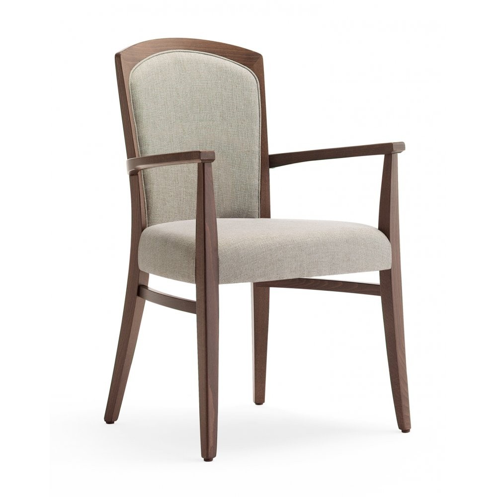 Home chairs armchairs tiffany dark wood arm chair