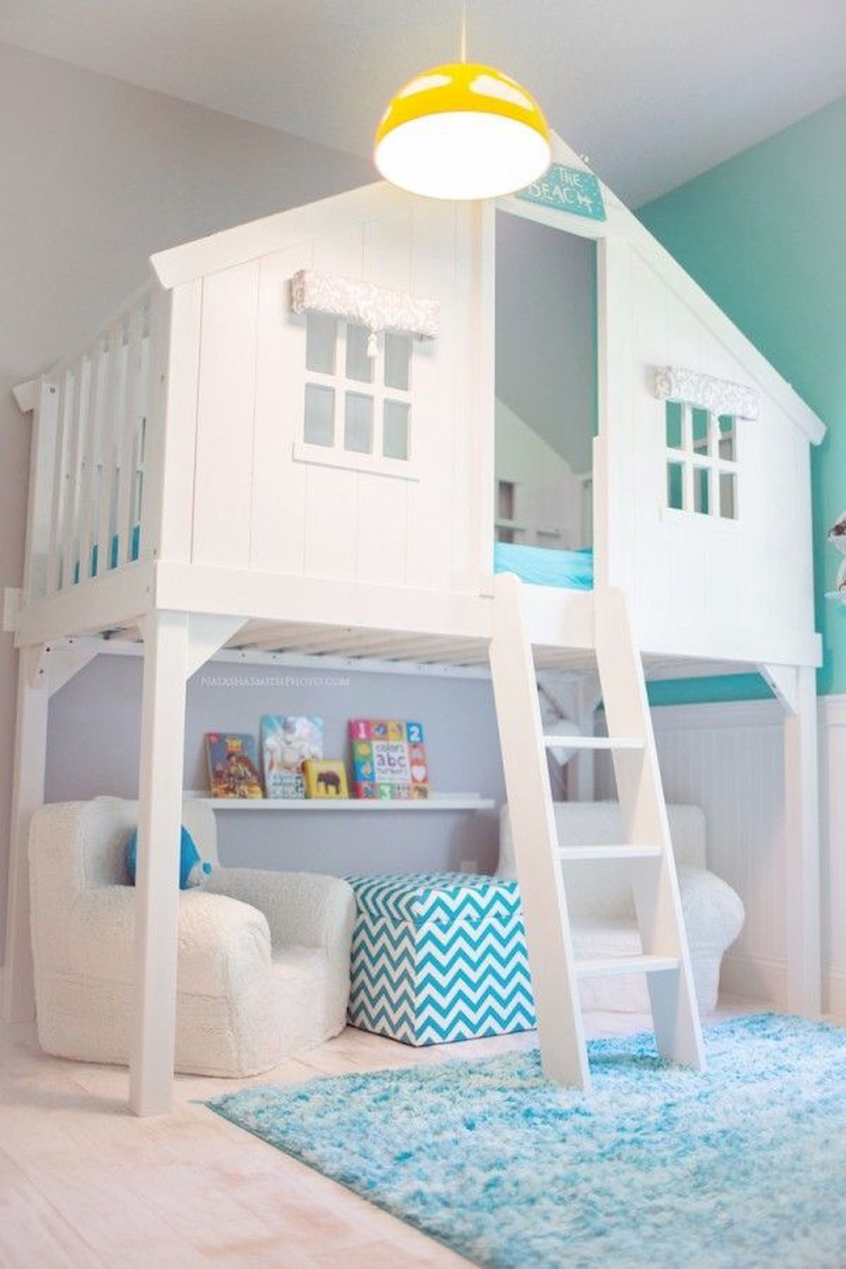 Indoor girls playhouse