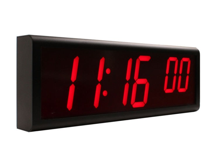 Large digital wall clock png