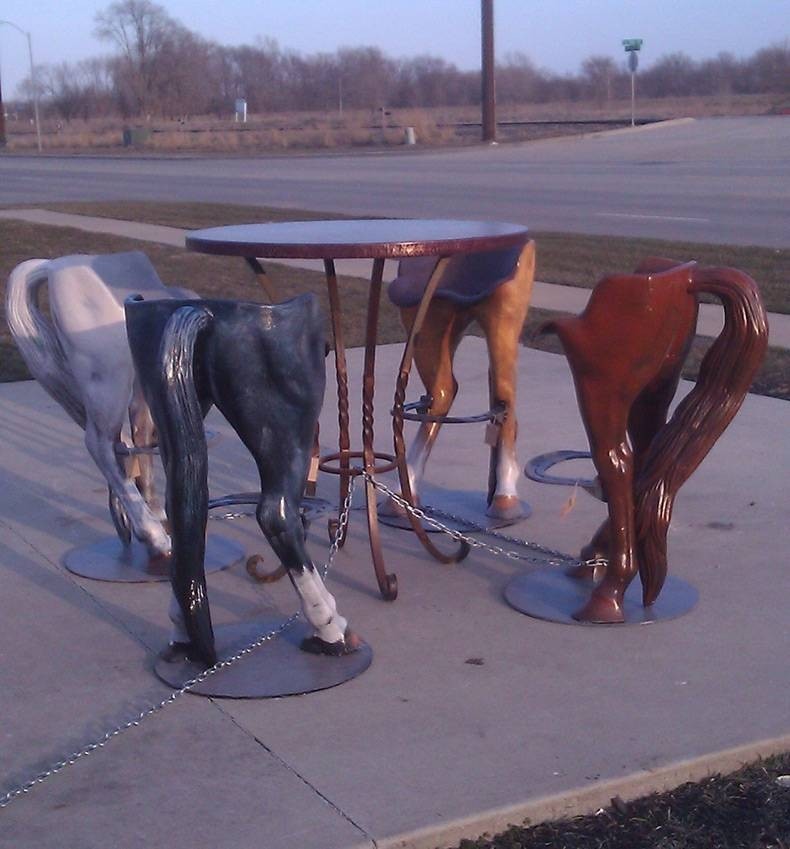 Novelty bar stools 16