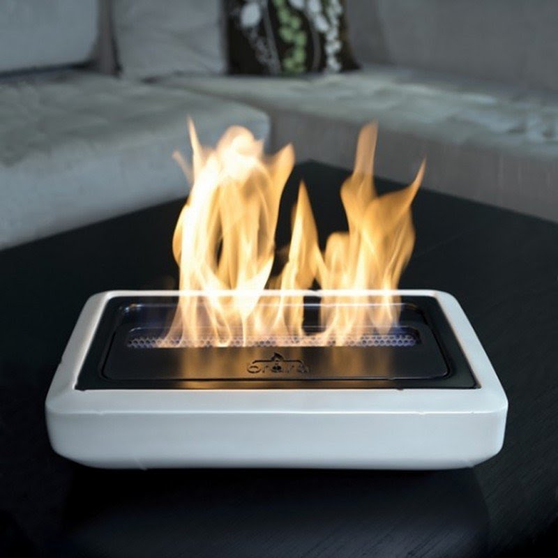 Outdoor electric fireplace heater