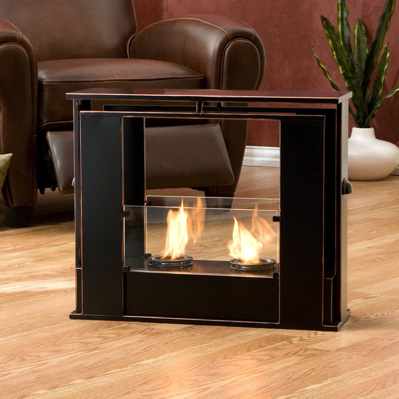 Outdoor electric fireplaces 19