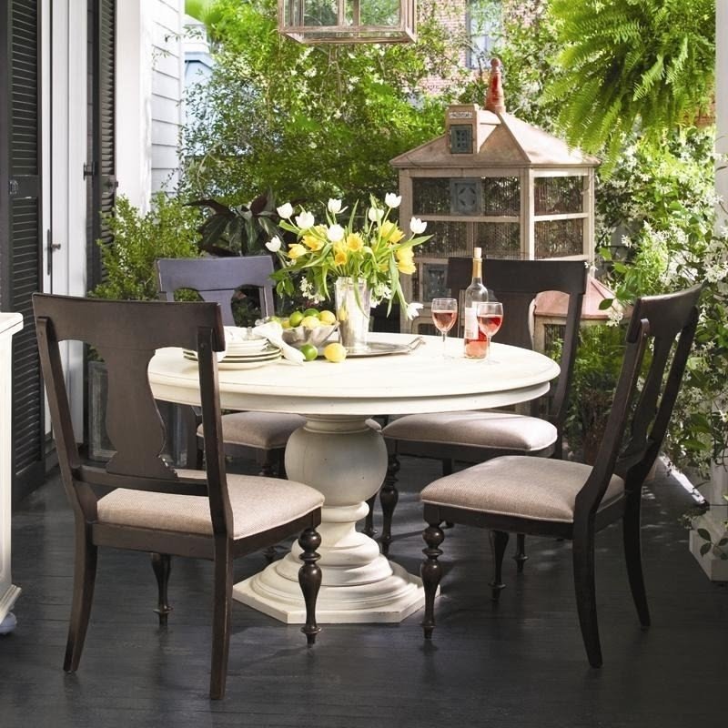 Paula deen pedestal table 1
