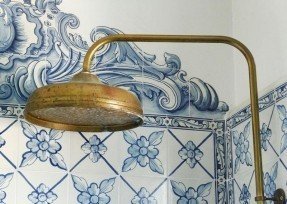 Retro shower fixtures