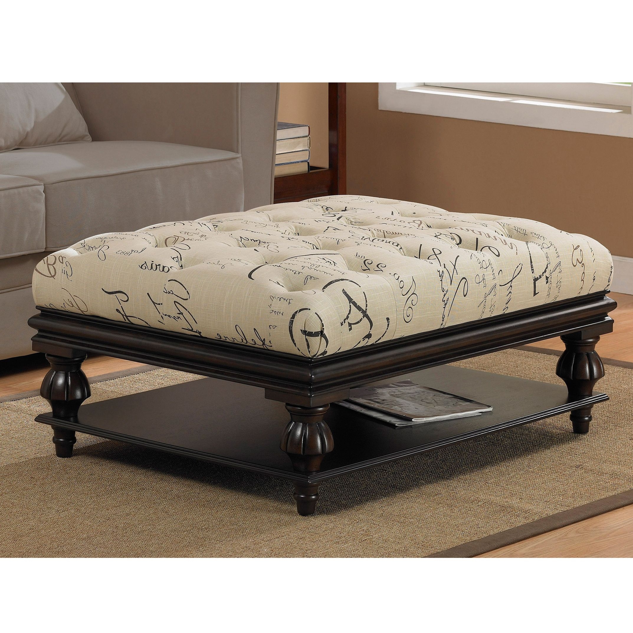 Tufted Signature Ottoman