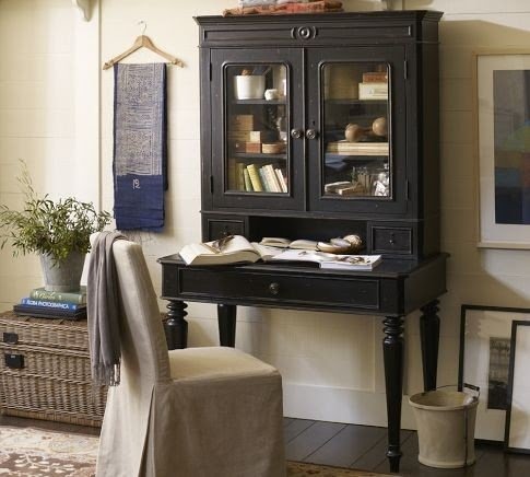Aniston victorian secretary desk hutch